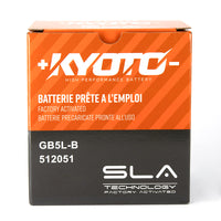 Kyoto Yb5l-b SLA AGM Motorcycle Battery