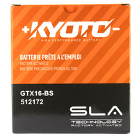Kyoto Gtx16-bs SLA Motorradbatterie
