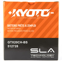 Kyoto Gtx20ch-bs Motorradbatterie - SLA AGM