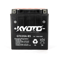 Kyoto Gtx20a-bs - X2 AGM Motorradbatterie