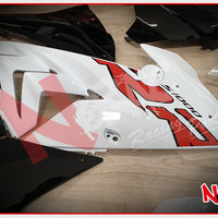 Kit Carena ABS - BMW S1000RR 2015/2018 - Grafica Black/White/Red