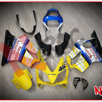 Kit Carena ABS - Honda CBR 600F Sport 2001/2003 - Grafica Nastro Azzurro