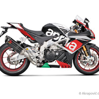 Terminale di scarico Aprilia RSV4 2015-16 Slip-On Line (Carbonio) non omologato S-A10SO8-RC