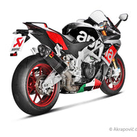 Terminale di scarico Aprilia RSV4 2015-16 Slip-On Line (Carbonio) non omologato S-A10SO8-RC