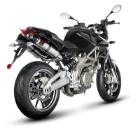 Aprilia Shiver 750/GT 2010-16 Slip-On Line Auspuffschalldämpfer (Titan) S-A7SO3-HDT