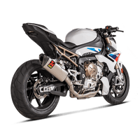BMW S1000R 2021-25 / RR 2019-25 Evolution Line Komplettauspuffanlage (Titan) S-B10E10-APLT