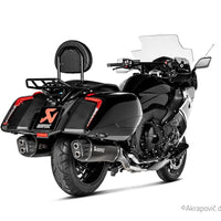 BMW K 1600B/GrandAmerica 2017-20 Slip-On Line Auspuff (Titan) S-B16SO3-HRAATB