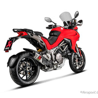 Terminale di scarico Ducati Multistrada 1200/S 1260/S 2015-20 Slip-On Line (Titanio) S-D12SO9-HAPT