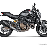 Terminale di scarico Ducati Monster 2014-2016 Slip-On Line (Titanio) S-D8SO2-HRBL