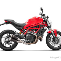 Terminale di scarico Ducati Scrambler/Monster 2015-20 Slip-On Line (Titanio) S-D8SO4-CUBTBL1