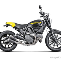 Terminale di scarico Ducati Scrambler/Monster 2015-20 Slip-On Line (Titanio) S-D8SO4-CUBTBL1