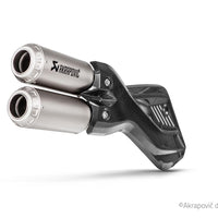 Terminale di scarico Ducati Multistrada 950/S 1200 Enduro 2017-20 Slip-On Line (Titanio) S-D9SO10-HIFFT