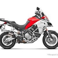 Terminale di scarico Ducati Multistrada 950/S 1200 Enduro 2017-20 Slip-On Line (Titanio) S-D9SO10-HIFFT