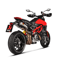 Terminale di scarico Ducati Hypermotard 950 / 950 SP 2019-24 Slip-On Line (Titanio) S-D9SO15-HCBT
