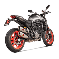 Terminale di scarico Ducati Monter 2021-24 Slip-On Line (Titanio) S-D9SO17-HCQT