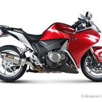 Honda VFR 1200F 2010-15 Slip-On Line Exhaust Muffler (Titanium) S-H12SO1-HRT