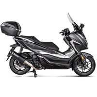 Honda Forza 350 2021-24; ADV350 2022-24 Slip-On Line (SS) Auspuffschalldämpfer S-H3SO8-HRSSBL