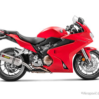 Honda VFR 800F/X Crossrunner 2017-20 Slip-On Line Exhaust Muffler (Titanium) S-H8SO4-HRT