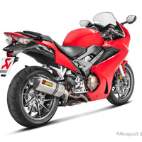 Honda VFR 800F/X Crossrunner 2017-20 Slip-On Line Exhaust Muffler (Titanium) S-H8SO4-HRT