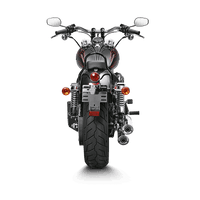 HD DYNA FXDF Fat Bob 2008-16 Slip-On Line Auspuffanlage (Chrom) S-HDDYSO4-HC