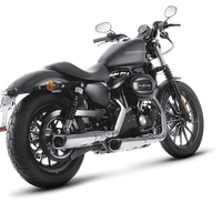 HD Sportster XL1200V Seventy-two 2006-13 Slip-On-Linie (Chrom) S-HDSPSO1-HC