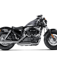 Auspuff HD Sportster XL1200V Seventy-two 2014-16 Slip On Line (Chrom) S-HDSPSO4-HC