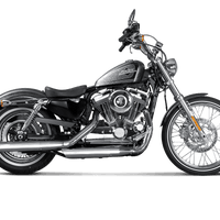 Auspuff HD Sportster XL1200V Seventy-two 2014-16 Slip On Line (Chrom) S-HDSPSO4-HC