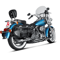 HD Softail FXST Standard 2007-16 Slip-On-Auspuffschalldämpfer (Chrom) S-HDSTSO4-HC