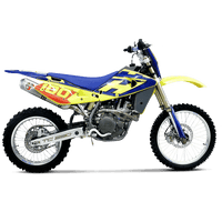 Husqvarna TC 250 2004 Evolution Line Komplettauspuffanlage (Titan) S-HU2MET1-MTT