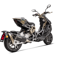 Italjet Dragster 125/200 2021-24 Slip-On Line Auspuff (Titan) S-IT125SO1-HRTB