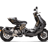 Italjet Dragster 125/200 2021-24 Slip-On Line Auspuff (Titan) S-IT125SO1-HRTB