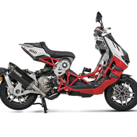 Italjet Dragster 300 2024 Slip-On Line Auspuff (Titan) S-IT3SO1-HRTBL