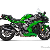 Kawasaki Ninja H2 SX 2018-20 Slip-On Line Exhaust Muffler (Titanium) S-K10SO21-HRAAB