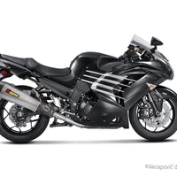 Terminale di scarico Kawasaki ZZR1400 / ZX14R 2012-20 Slip-On Line (Titanio) S-K14SO6-HZAAT