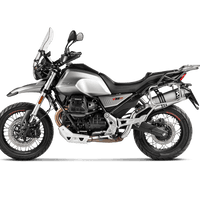 Moto Guzzi V85 TT 2021-24 Slip-On Line Auspuffschalldämpfer (Titan) S-MG8SO2-HFTT