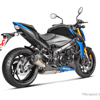 Terminale di scarico Suzuki GSX-S 1000/950F 2015-20 Slip-On Line (Titanio) S-S10SO11-HASZ