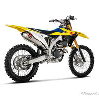 Suzuki RM-Z 250 2018-25 Evolution Line Full Exhaust System (Titanium) S-S2MET6-BNTA