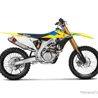 Suzuki RM-Z 450 2018-25 Evolution Line Full Exhaust System (Titanium) S-S4MET11-BNTA