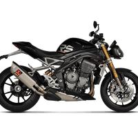 Terminale di scarico Slip-On TRIUMPH SPEED TRIPLE 1200 RS / RR 2021-24 S-T12SO5 - HAPXLT