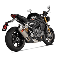 Terminale di scarico Slip-On TRIUMPH SPEED TRIPLE 1200 RS / RR 2021-24 S-T12SO5 - HAPXLT