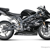 Terminale di scarico Triumph Daytona 675/R 2006-12 Slip-On Line (Titanio) S-T675SO3-HACT
