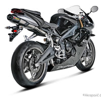 Terminale di scarico Triumph Daytona 675/R 2006-12 Slip-On Line (Titanio) S-T675SO3-HACT