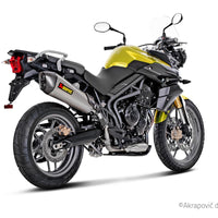 Triumph Tiger 800 XC/XR/XRX/XCX/XRT/XCA 2011-16 Slip-On Line Exhaust (Titanium) S-T800SO1-HZAAT