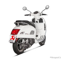 Vespa GTS Super 125/Sport/Tech 2017-20 Slip-On Line (SS) Exhaust Muffler S-VE125SO1-HZBL