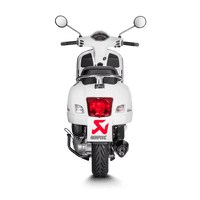 Vespa GTS Super 125/Sport/Tech 2021-24 Slip-On Line (SS) Exhaust Muffler S-VE125SO2-HZBL