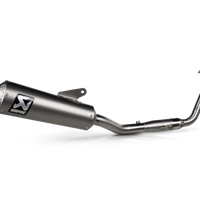 Kompletter Auspuff Yamaha XSR125 / XSR125 Legacy 2025 Racing Line (Titan) S-Y125R13-HBFGT