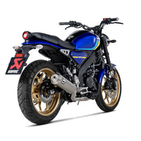 Kompletter Auspuff Yamaha XSR125 / XSR125 Legacy 2025 Racing Line (Titan) S-Y125R13-HBFGT