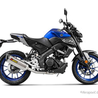 Yamaha YZF-R125/15 MT-125 2019-20 Racing Line Komplettauspuffanlage (Titan) S-Y125R6-HZT