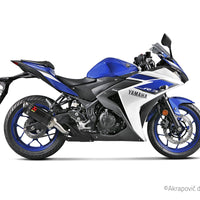 Yamaha YZF-R25/-R3 2014-16 Slip-On Line Exhaust Muffler (Carbon) S-Y2SO12-HAPC