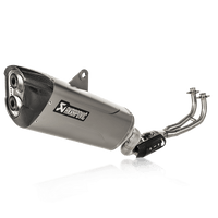 Kompletter Auspuff Yamaha TMAX 2025 Racing Line (Titan) S-Y5R9-HILT